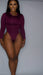 CREW NECK LONG SLEEVE BODYSUIT - Curvy Gyals