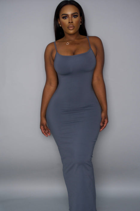 ENHANCING SLIP DRESS - Curvy Gyals