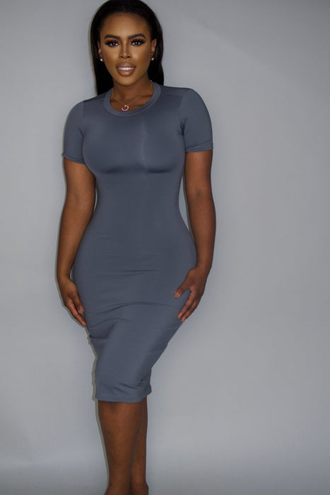 ENHANCING T-SHIRT DRESS - Curvy Gyals