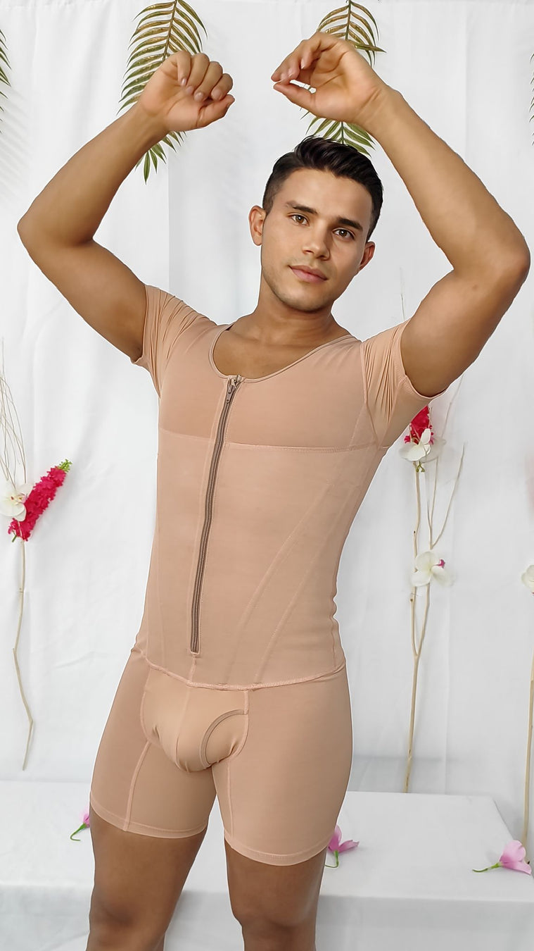 Men Girdle High Compression - Curvy Gyals